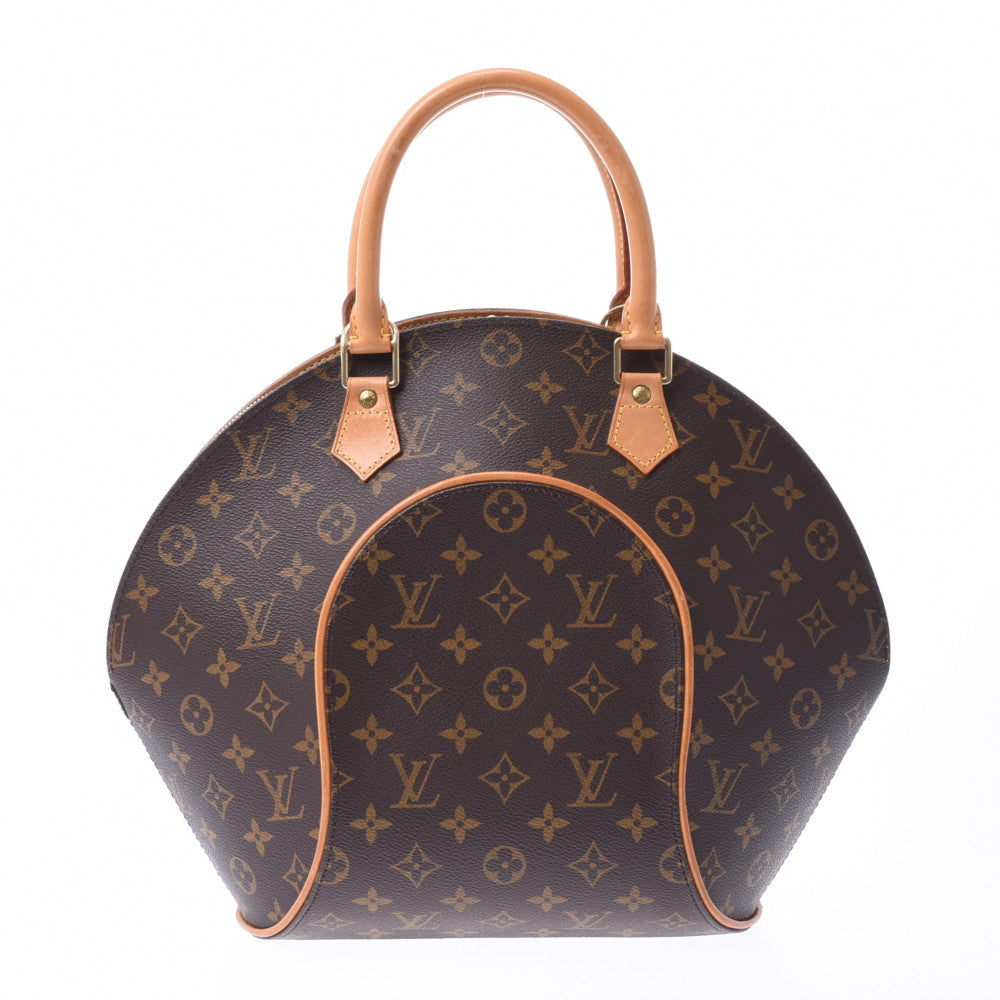 【新年の贈り物】LOUIS VUITTON ルイヴィトン モノグラム エリプスMM ブラウン M51126 レディース モノグラムキャンバス ハンドバッグ Bランク 中古 _画像1