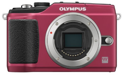 OLYMPUS ミラーレス一眼 PEN E-PL2 ボディ レッド E-PL2 BODY RED【中古品】