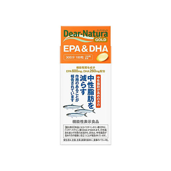 アサヒグループ食品 ディアナチュラ ゴールド EPA&DHA 30日分 FC45695