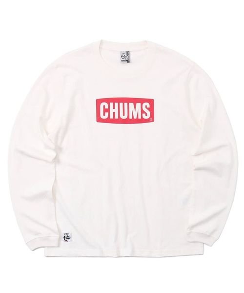 CHUMS Logo L/S T－Shirt (チャムス ロゴ L/S Ｔシャツ)