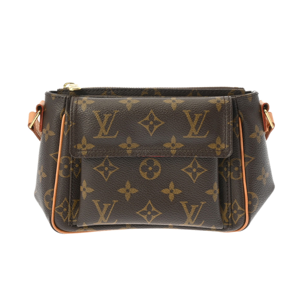 LOUIS VUITTON ルイヴィトン モノグラム ヴィバシテ PM ブラウン M51165 レディース モノグラムキャンバス ショルダーバッグ ABランク 中古 