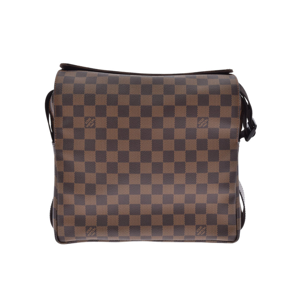 LOUIS VUITTON ルイヴィトン ダミエ ナヴィグリオ  茶 N45255 ユニセックス ダミエキャンバス ショルダーバッグ Aランク 中古 