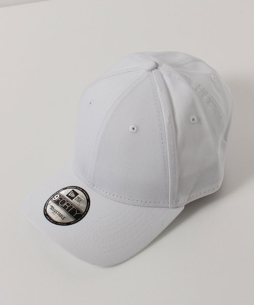 【NEW ERA/ニューエラ】9FORTY BLANK CAP/ブランク(ロゴなし)キャップ