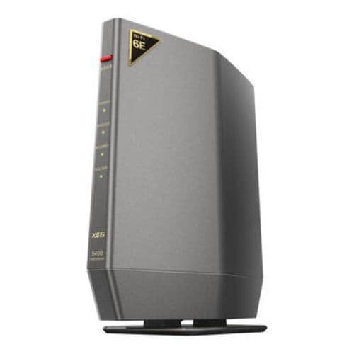 【推奨品】BUFFALO WSR-5400XE6 無線ルーター AirStation Wi-Fi 6E対応ルーター アドバンスドモデル チタニウムグレー WSR5400XE6