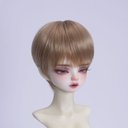 BJD 1/3 1/4  1/6人形 ドール用ウィッグ カツラ 耐熱 ハンドメイドzxww-285