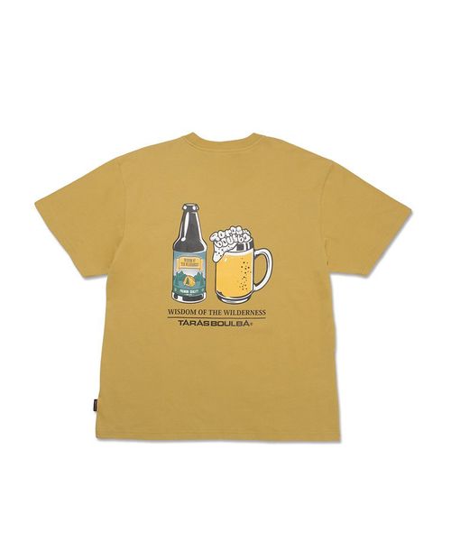 タラスブルバ/コットン天竺 プリントＴシャツ（ビールジョッキ）