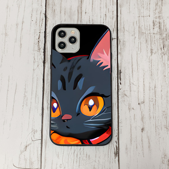 iphoneケース2-4-11 iphone 強化ガラス ねこ・猫・ネコ 箱4 かわいい アイフォン iface