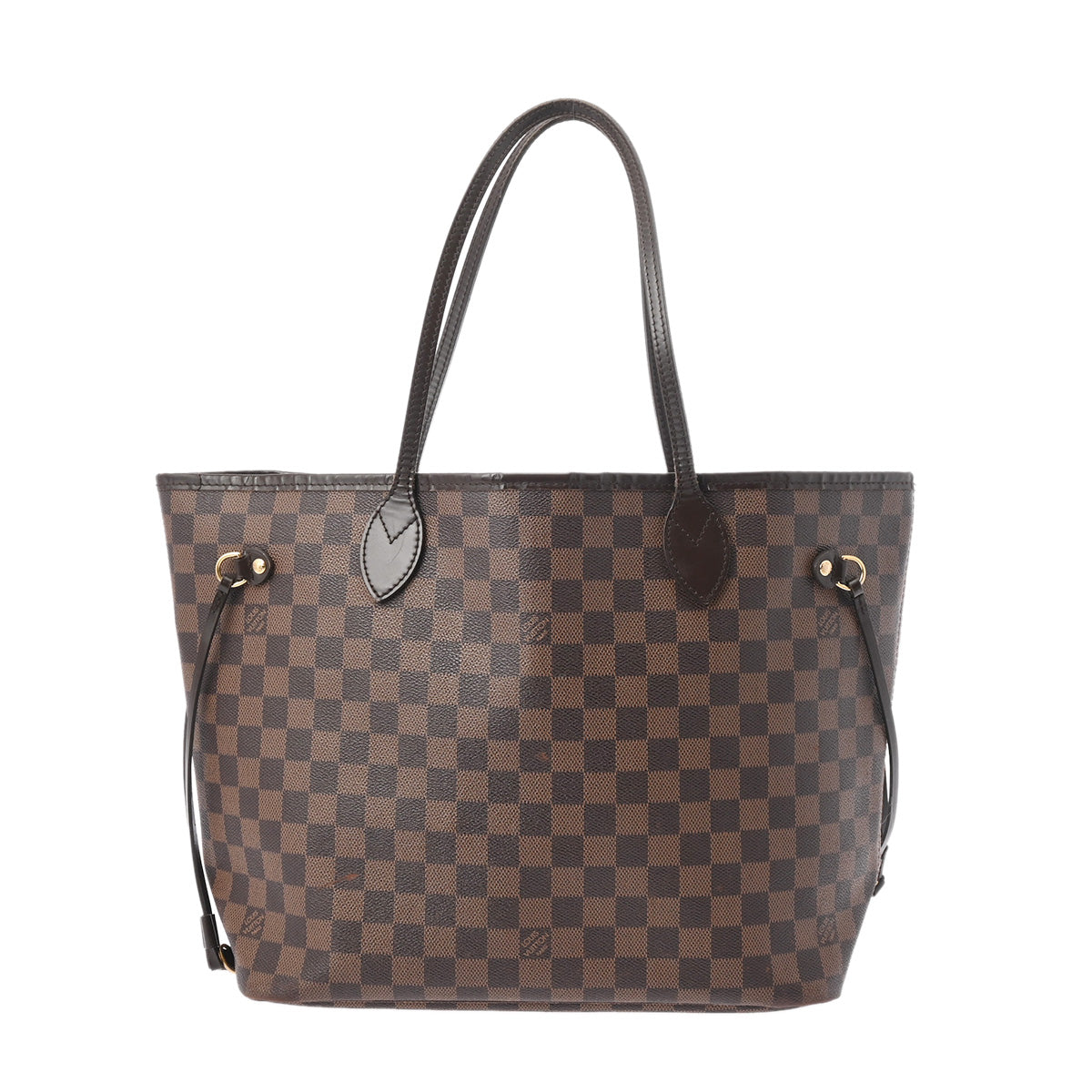 LOUIS VUITTON ルイヴィトン ダミエ ネヴァーフル MM ブラウン N51105 レディース ダミエキャンバス トートバッグ Bランク 中古 