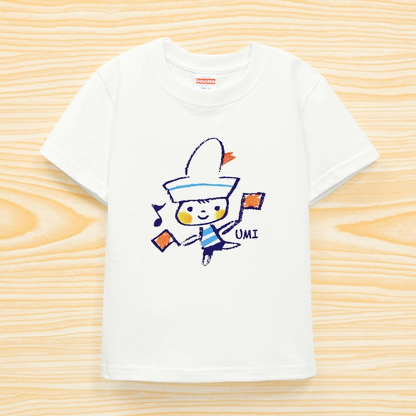 名前が入れられるＴシャツ（セーラーくん）