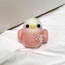 羊毛フェルト ハンドメイド [ モモイロインコ ]