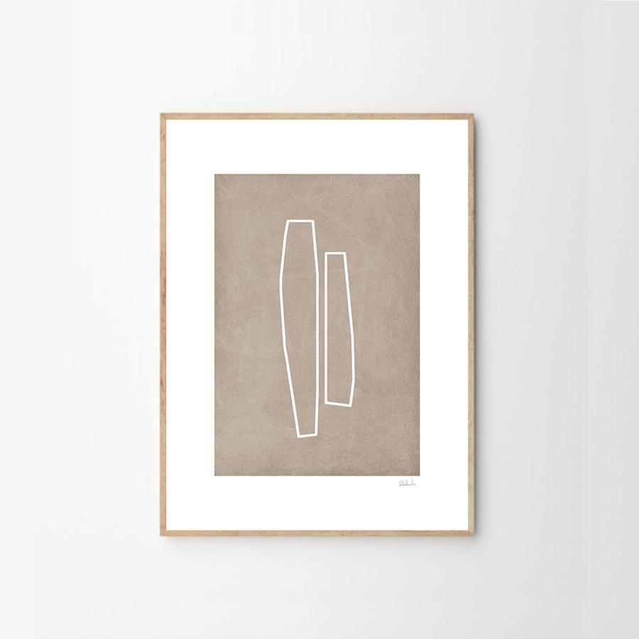 THE POSTER CLUB | Alexandra Papadimouli Form of legs 30×40cm