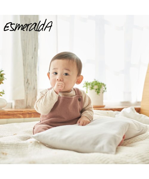 EsmeraldA エスメラルダ ベビー枕 キッズ枕 枕 ベビーピロー 呼吸する子ども枕 夢ふわタッチ 丸洗い可能