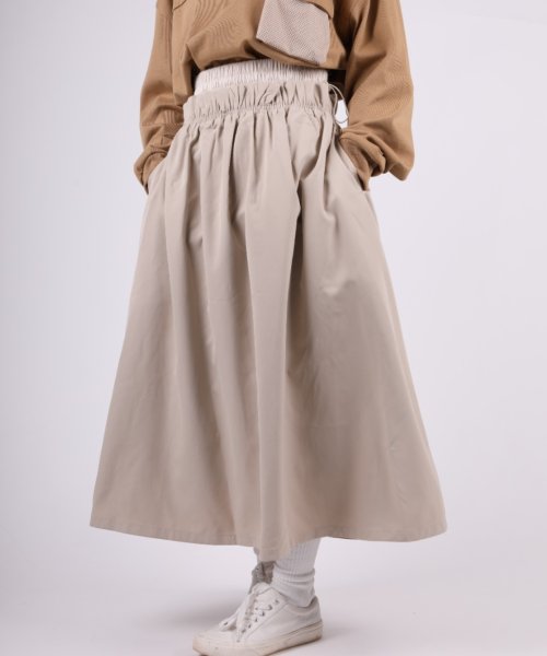 【 Smore / Water－repellent flare skirt 】 フレアスカート