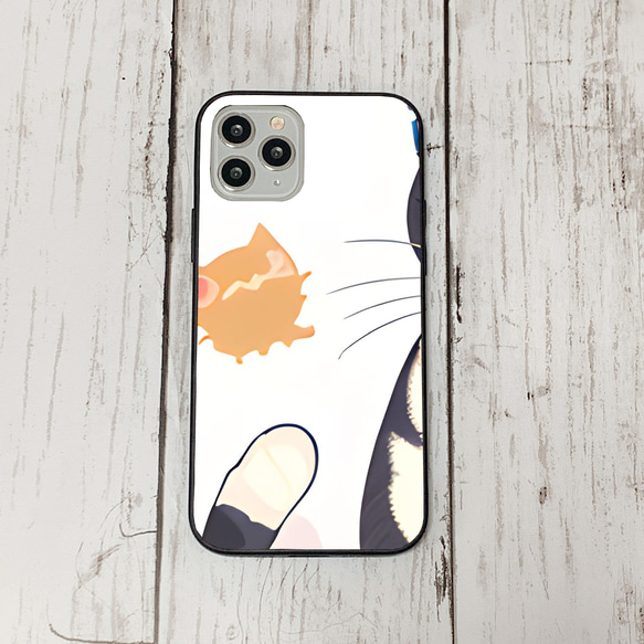 iphoneケース4-1-27 iphone 強化ガラス ねこ・猫・ネコ 箱2 かわいい アイフォン iface