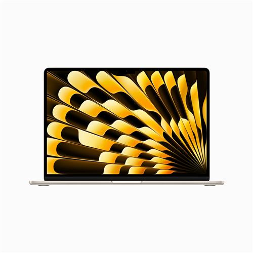 【台数限定】アップル(Apple) MQKU3J/A 15インチMacBook Air 2023年モデル 8コアCPU 10コアGPU Apple M2チップ 256GB SSD スターライト