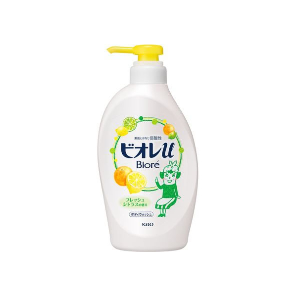 KAO ビオレu フレッシュシトラスの香り ポンプ 480mL F031718