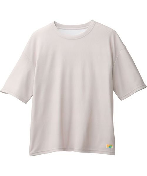 PLWAQAワッフルTシャツメン GREG LL