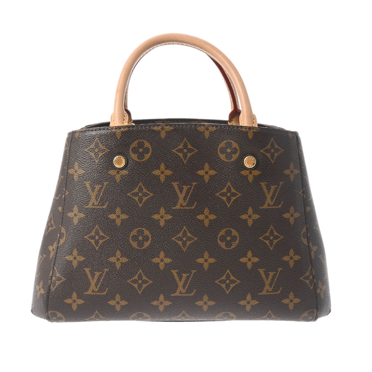 LOUIS VUITTON ルイヴィトン モノグラム モンテーニュ BB ブラウン M41055 レディース モノグラムキャンバス 2WAYバッグ Aランク 中古 