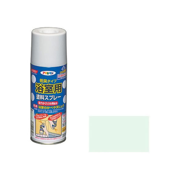 アサヒペン 浴室用塗料スプレー 300ml ペールブルー FC453NS