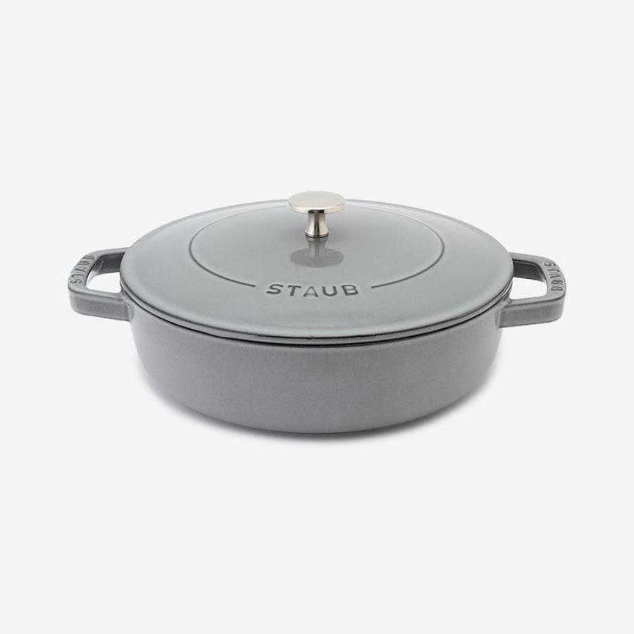 STAUB ブレイザー・ソテーパン 24cm グレー