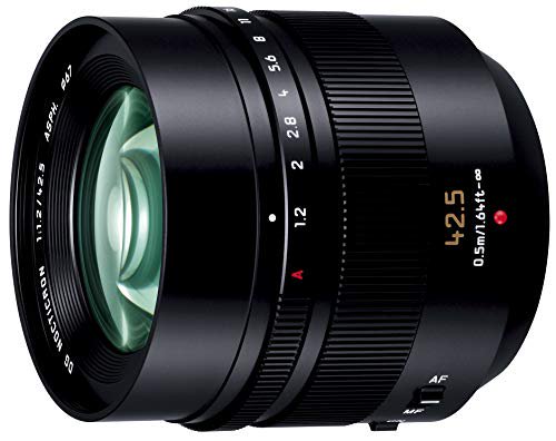 パナソニック 単焦点 中望遠レンズ マイクロフォーサーズ用 ライカ DG NOCTICRON 42.5mm/F1.2 ASPH./POWER O.I.S. H-NS043【中古品】