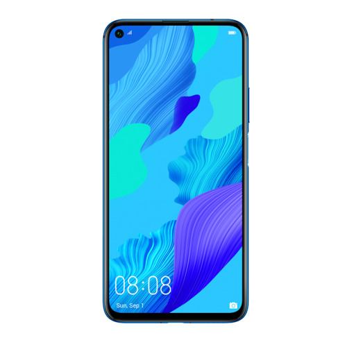 HUAWEI（ファーウェイ）nova 5T／Crush Blue 画面占有率約91.7％のフルビューディスプレイ HUAWEI Kirin 980搭載 3,750Ahmの大容量バッテリー