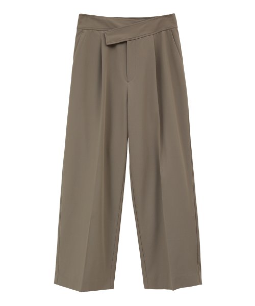 CROSS BELT LOOSE PANTS