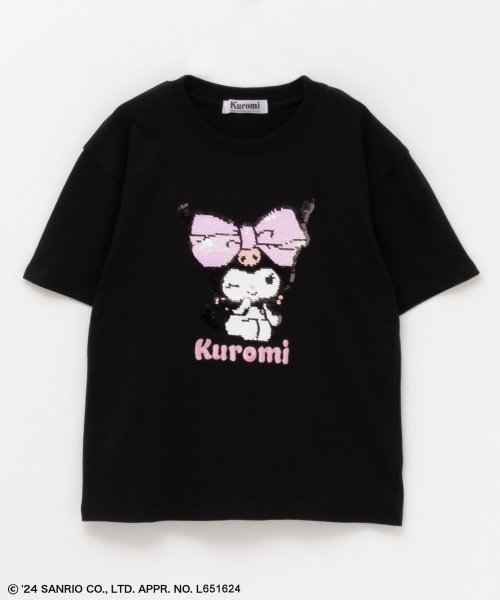 サンリオキャラクターズ クロミ スパンコールTシャツ 335207221