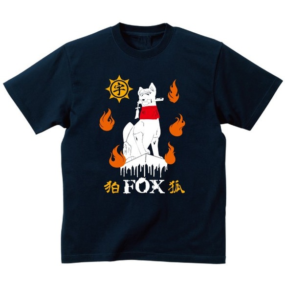 SAKAKI 狛狐 Tシャツ