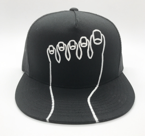 【9月下旬発送予定】KOKEHI375 “Painted FOOT Mesh Cap”