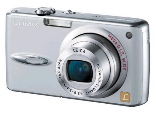 パナソニック 6メガ/広角28mm LUMIX DMC-FX01-S(シルバー)【中古品】