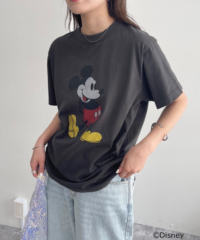 フレディエミュ/MICKEY 半袖Tシャツ