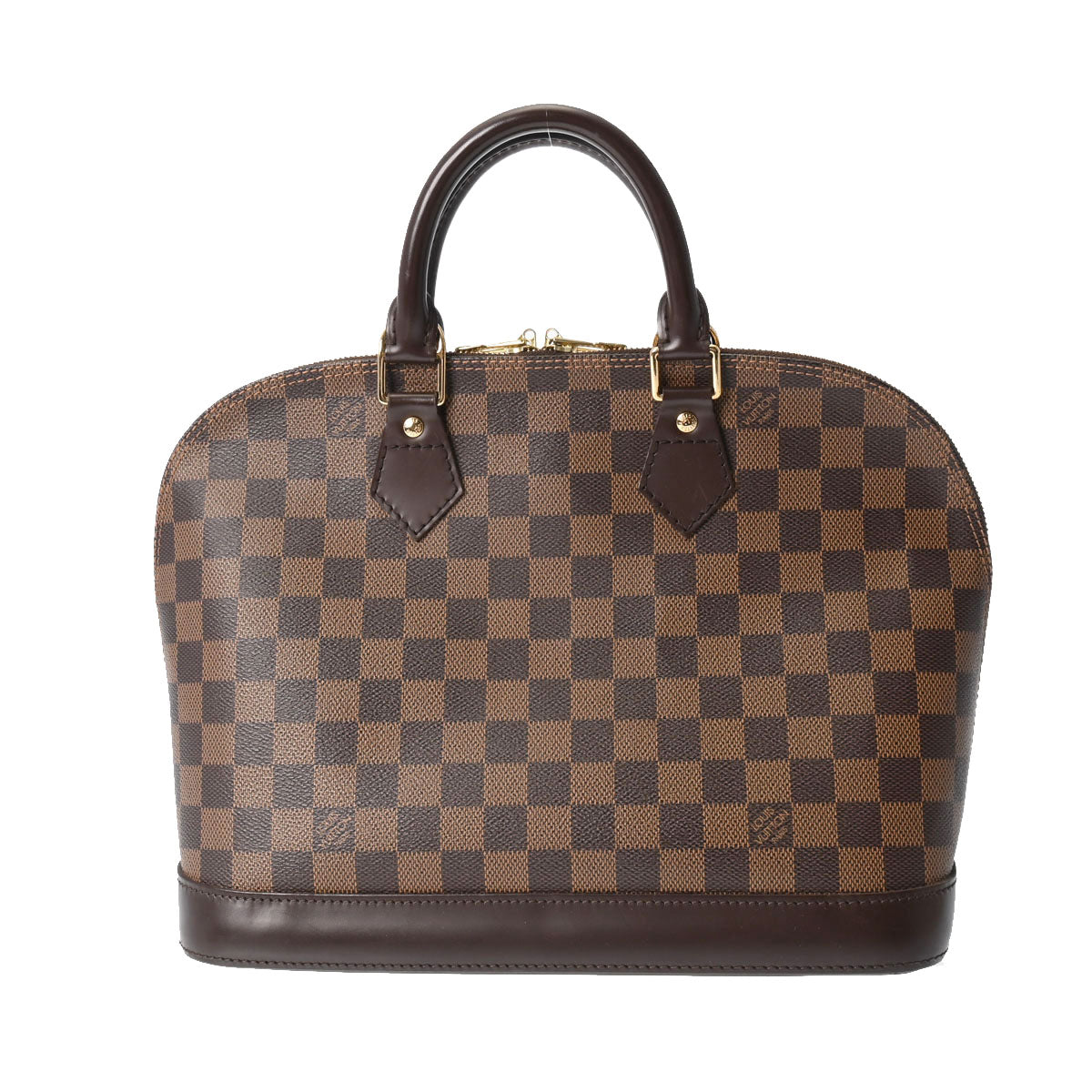 LOUIS VUITTON ルイヴィトン ダミエ アルマ ブラウン N51131 レディース ダミエキャンバス ハンドバッグ ABランク 中古 