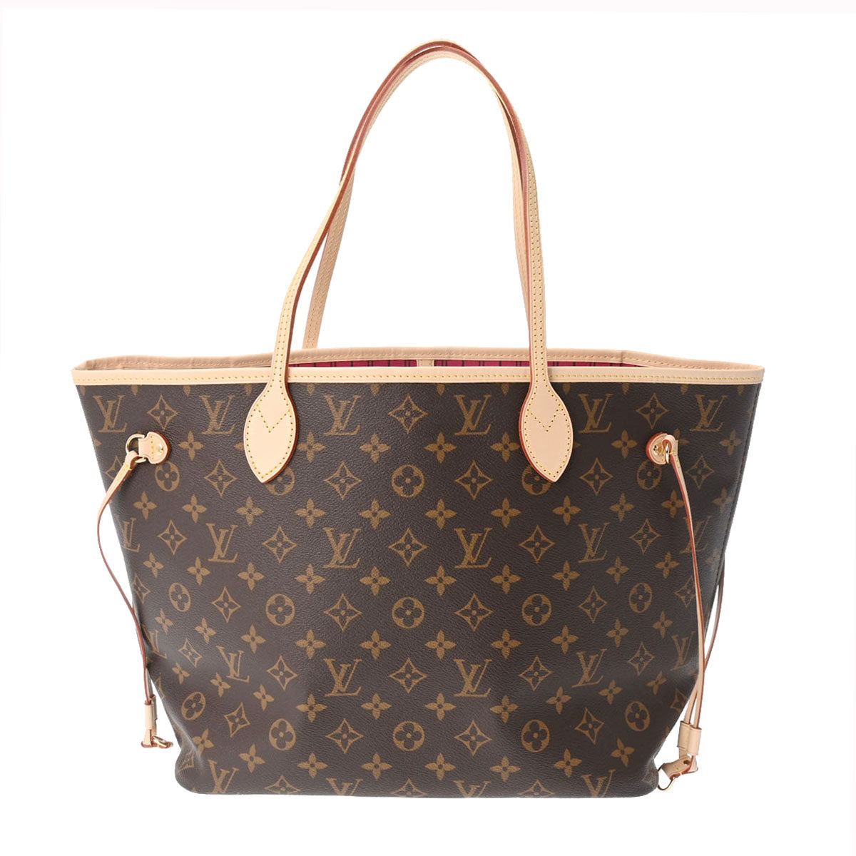 LOUIS VUITTON ルイヴィトン モノグラム ネヴァーフルMM ブラウン ピヴォワンヌ M41178 ユニセックス モノグラムキャンバス トートバッグ 新品 