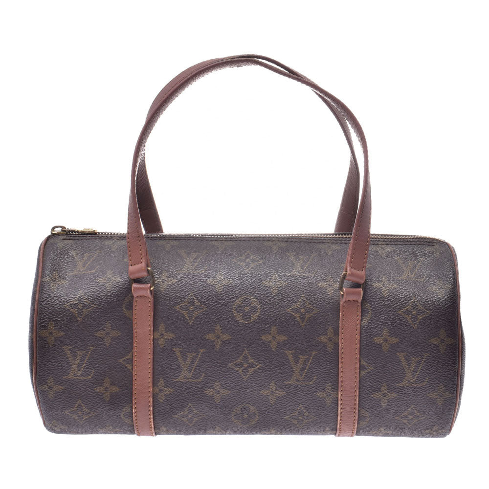 LOUIS VUITTON ルイヴィトン モノグラム パピヨンGM 旧型 ブラウン M51365 レディース モノグラムキャンバス ハンドバッグ Bランク 中古 