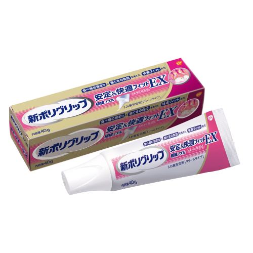 GSK 新ポリグリップ 安定＆快適フィットＥＸ ポリデント 40g