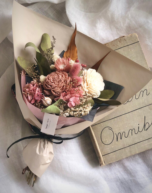 mini bouquet　 Mauve pink  カラー変更可