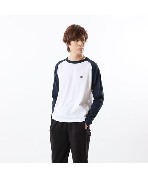 RAGLAN L/S T－SHIRT