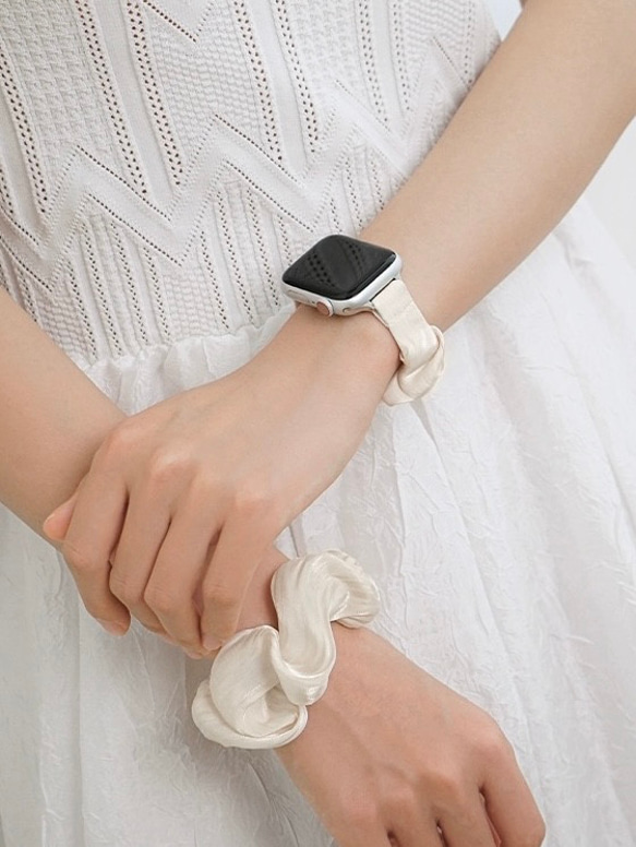 AppleWatch ベルト　可愛いヘアバンド　春夏秋冬