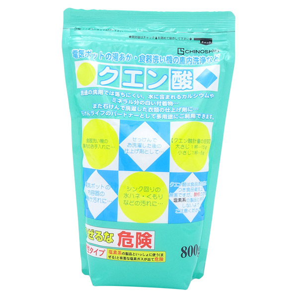 地の塩 クエン酸 800g ブルー ｸｴﾝｻﾝ800G