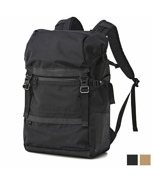 AS2OV / アッソブ WP CORDURA 305D BACKPACK BLACK