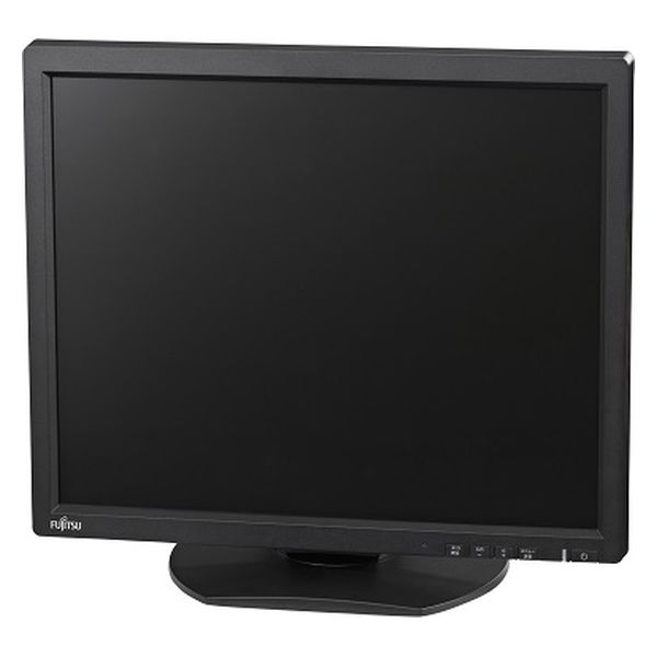 富士通 液晶ディスプレイ　１７型／１２８０×１０２４／ＤｉｓｐｌａｙＰｏｒｔ、ＨＤＭＩ、ＤーＳｕｂ／サテンブラック／スピーカー／１年保証（直送品）