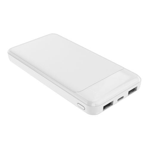 ラスタバナナ RLI100C2A01WH 10000ｍAh モバイルバッテリー Ａ×２ Ｃ×１ポート ２．４Ａ出力ホワイト