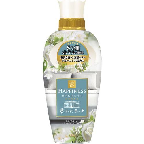 P&G レノアハピネス 夢ふわタッチ 上品で心地よいホワイトティーの香り 本体 480ML