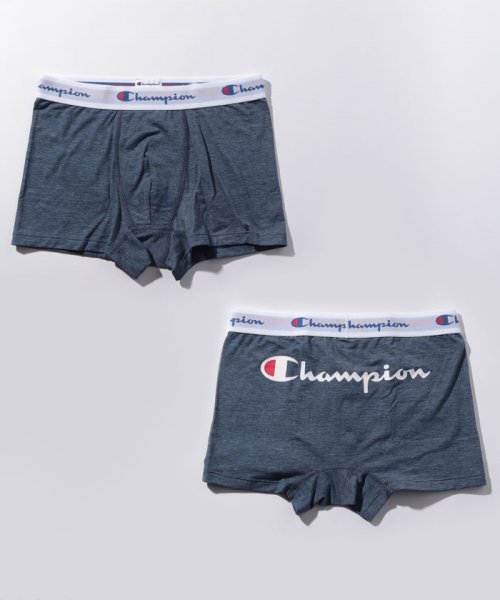 Champion/チャンピオン　SCRIPT LOGO BOXER CM6－P206 / メンズ ボクサーパンツ アンダーウェア ギフト ストレッチ素材 父の日