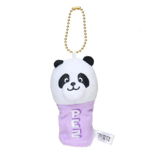 PEZ マスコット キャラパペキーホルダー PANDA カミオジャパン プレゼント キャラクター グッズ