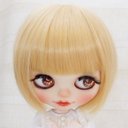 ネオブライス ウィッグ ドーリィボブ ハニーカスタード 10インチ/ドール Blythe