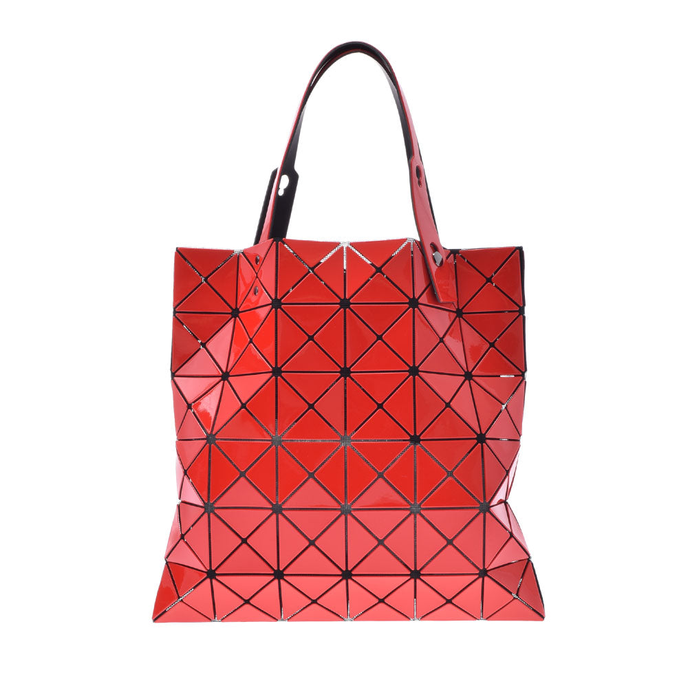 BAO BAO バオバオ 6×6 ISSEY MIYAKE 赤 BB01-AG613 レディース ビニール/ポリエステル/他 トートバッグ Aランク 中古 