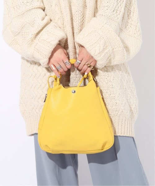 【blancle/ ブランクレ】S.LETHER TRIANGLE TOTE