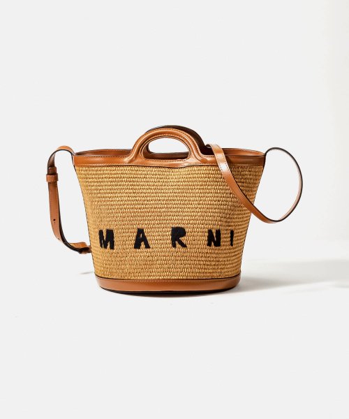 マルニ MARNI SCMP0057Q1 P3860 ショルダーバッグ TROPICALIA レディース バッグ ミニショルダー かごバッグ トロピカリア 肩掛